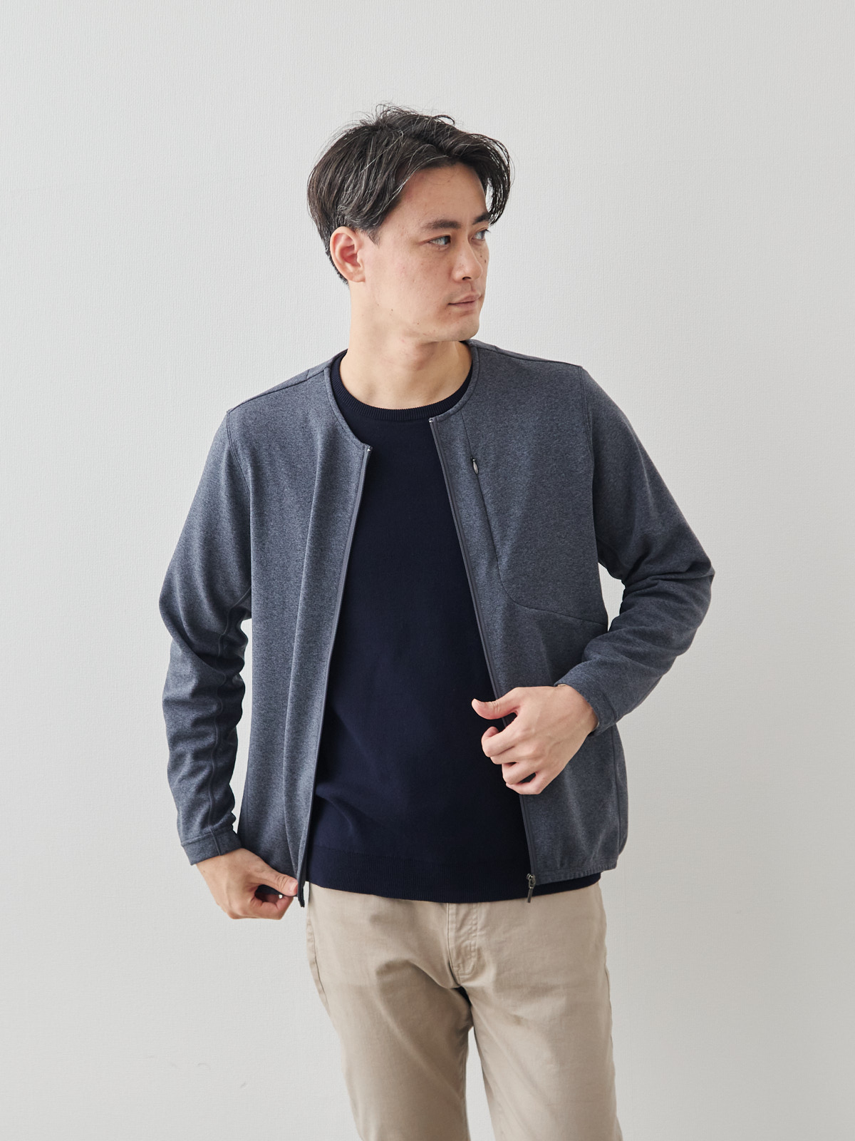 モデル 181cm 71kg サイズ L