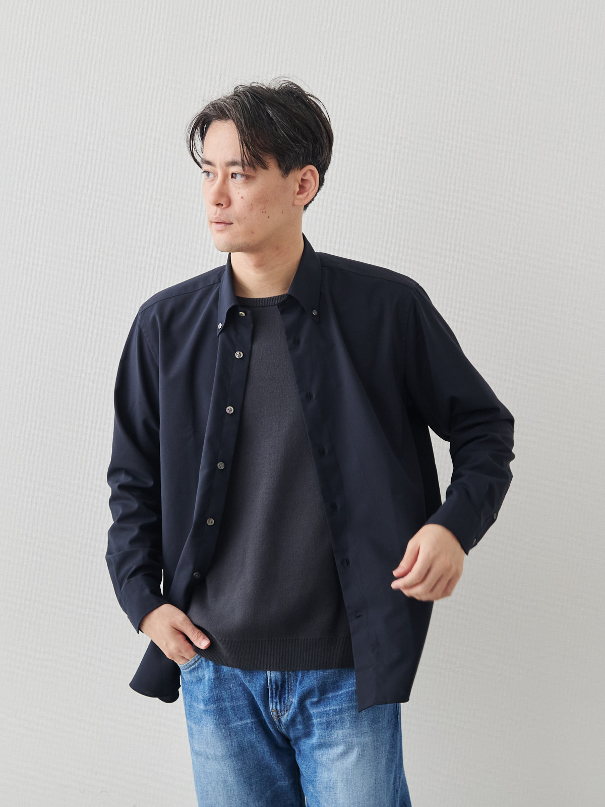 モデル 181cm 71kg サイズ L