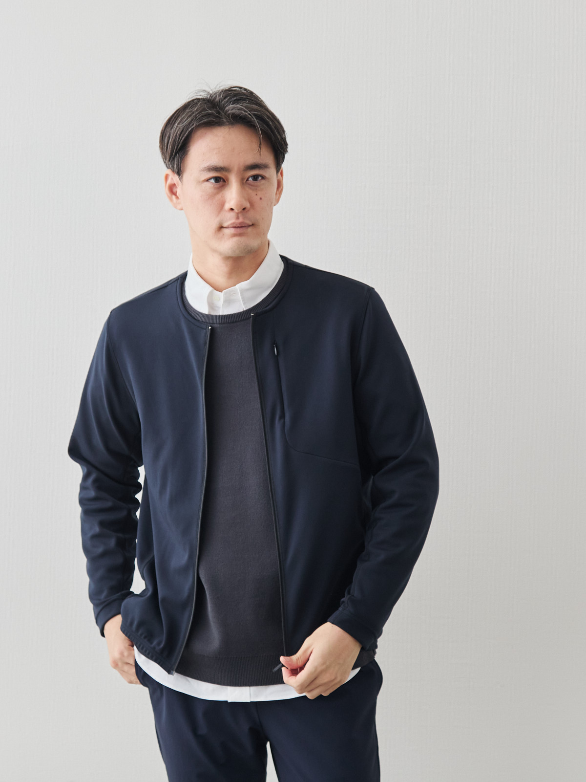 モデル 181cm 71kg サイズ L