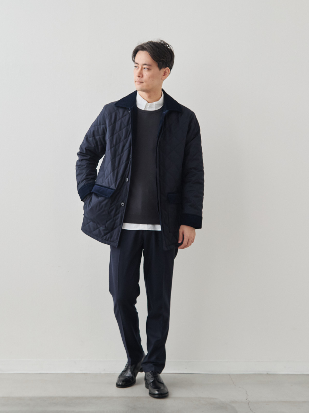 モデル 181cm 71kg サイズ L