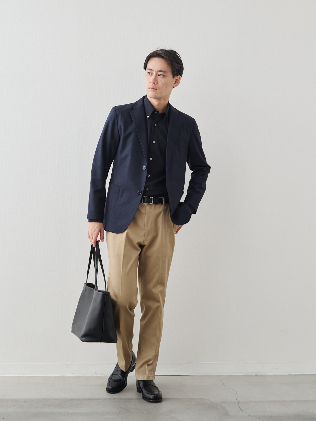 モデル 181cm 71kg サイズ L