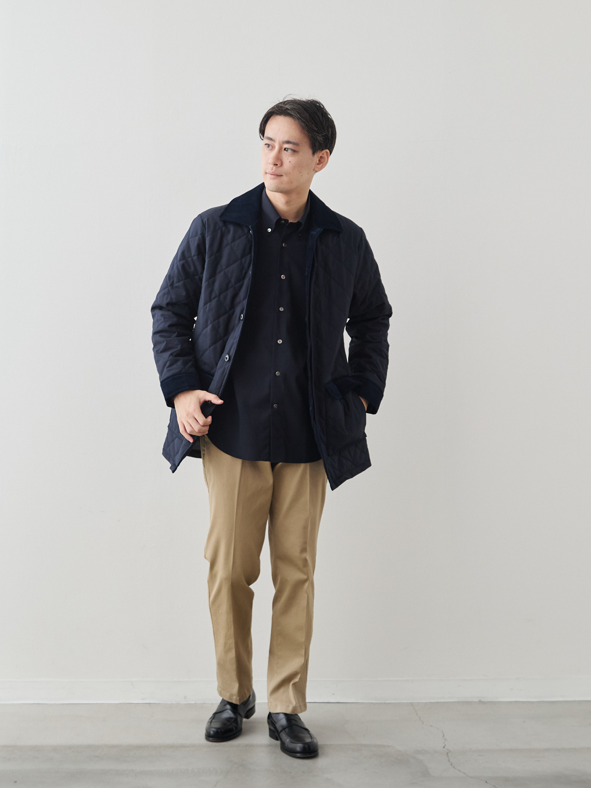 モデル 181cm 71kg サイズ L