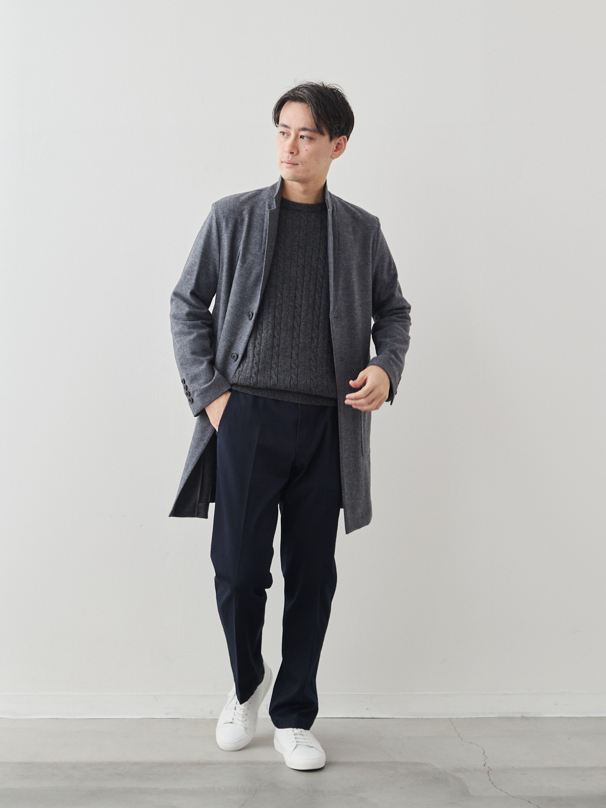 モデル 181cm 71kg サイズ L