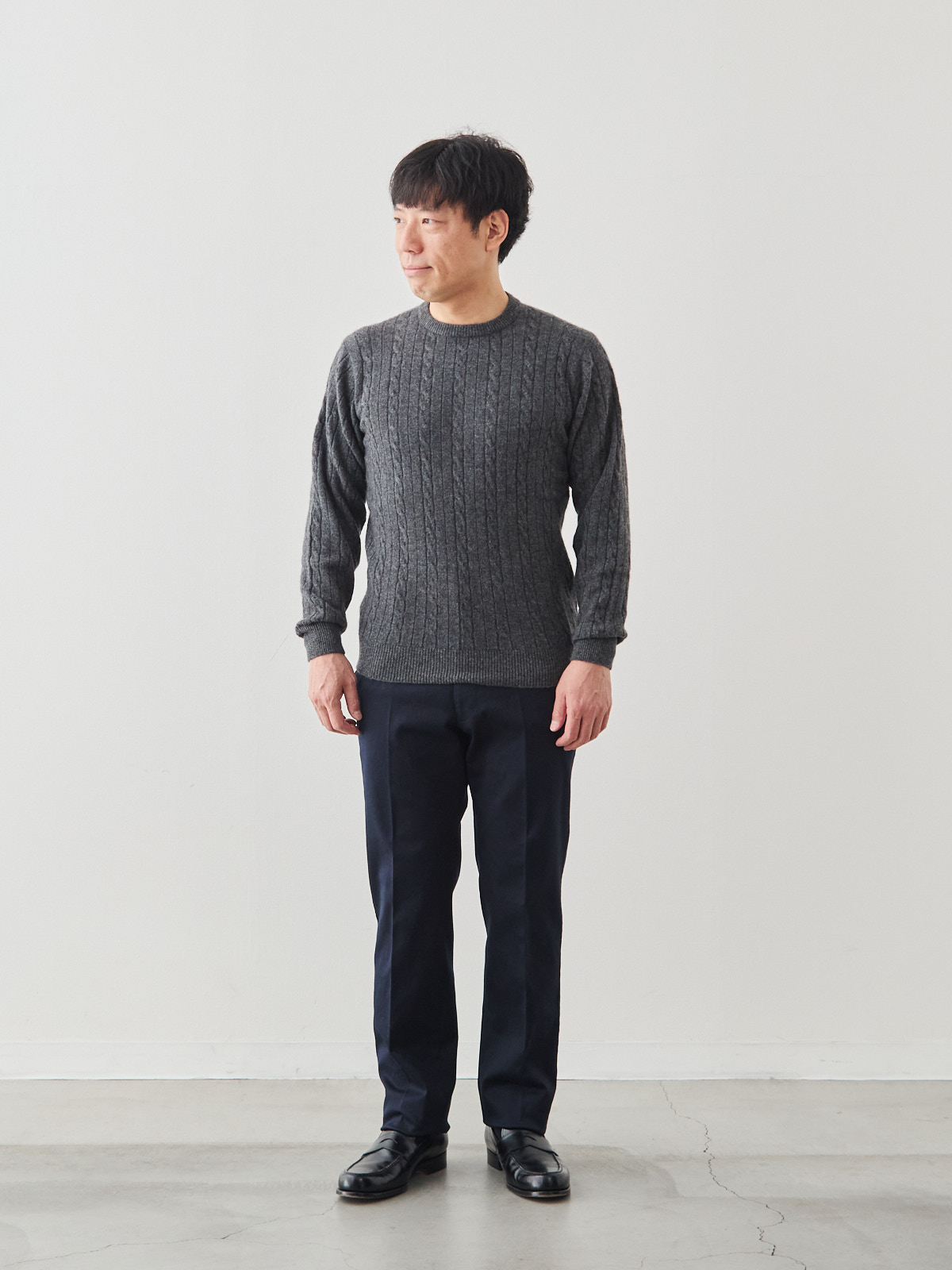 モデル 171cm 70kg サイズ L