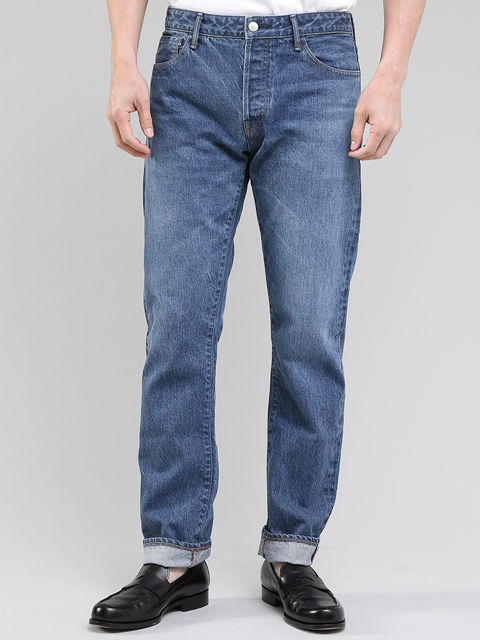 13 5ozコートジボワール綿ストレートデニム エコウォッシュ Factelier ファクトリエ