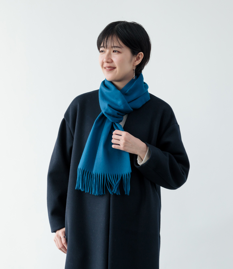 カシミヤ愛を感じる】希少カシミヤマフラー開封!～人気カラー