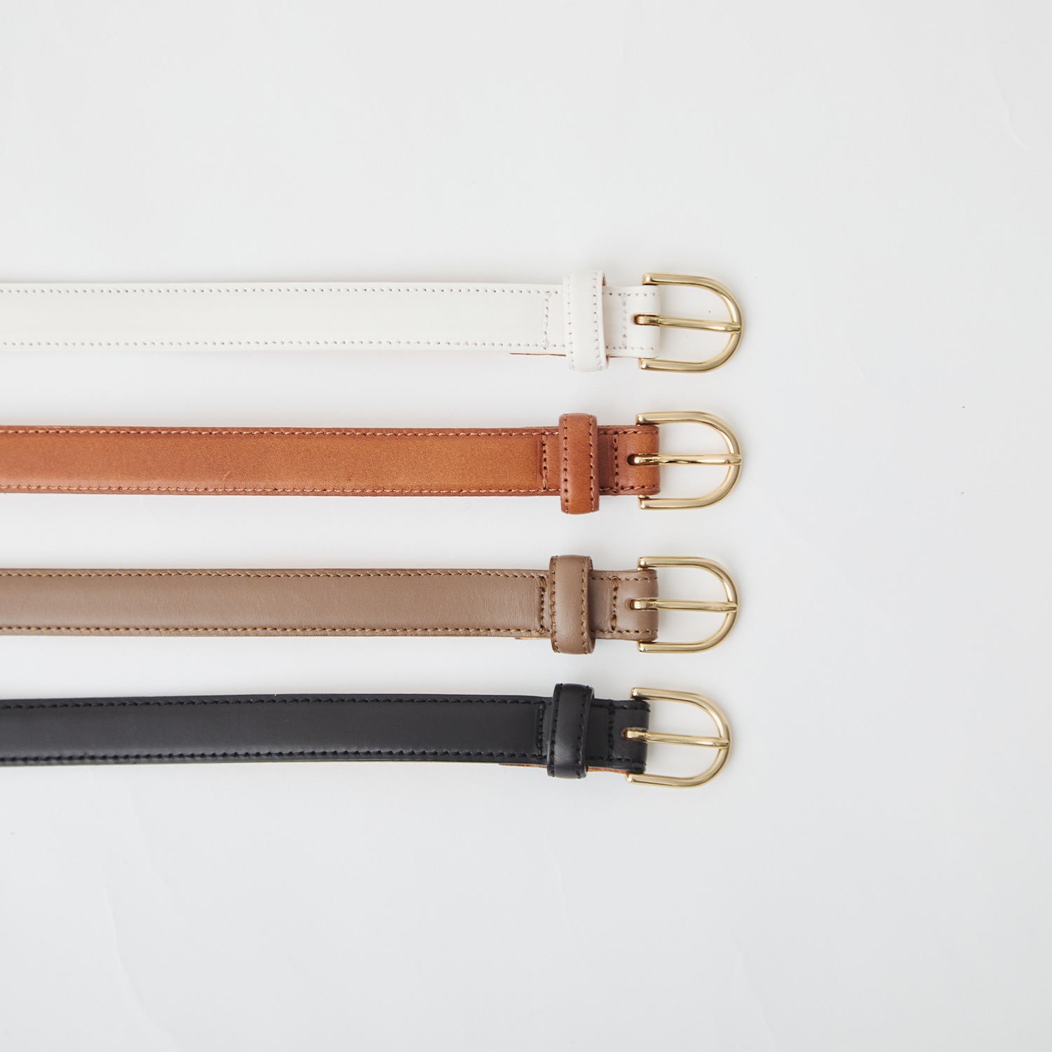 新商品】コスパ最強のレザーベルト。新色が仲間入り。 | Factelier