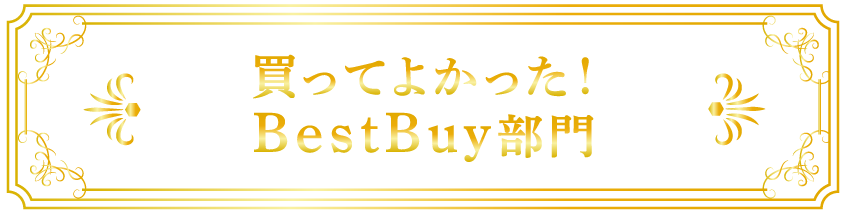 買ってよかった!BestBuy部門