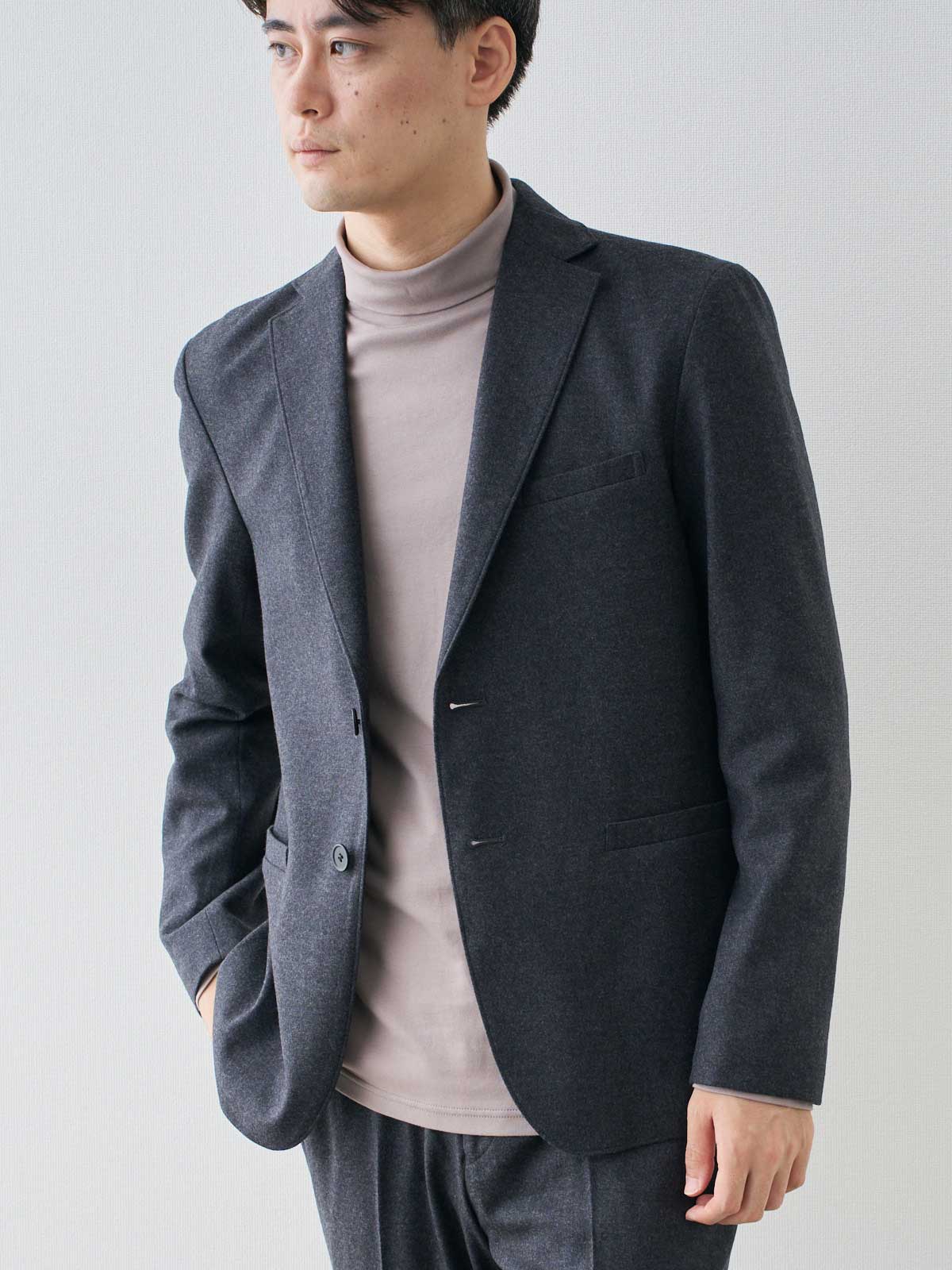 18日に新登場】驚異の伸縮ジャケット、軽いフランネル | Factelier