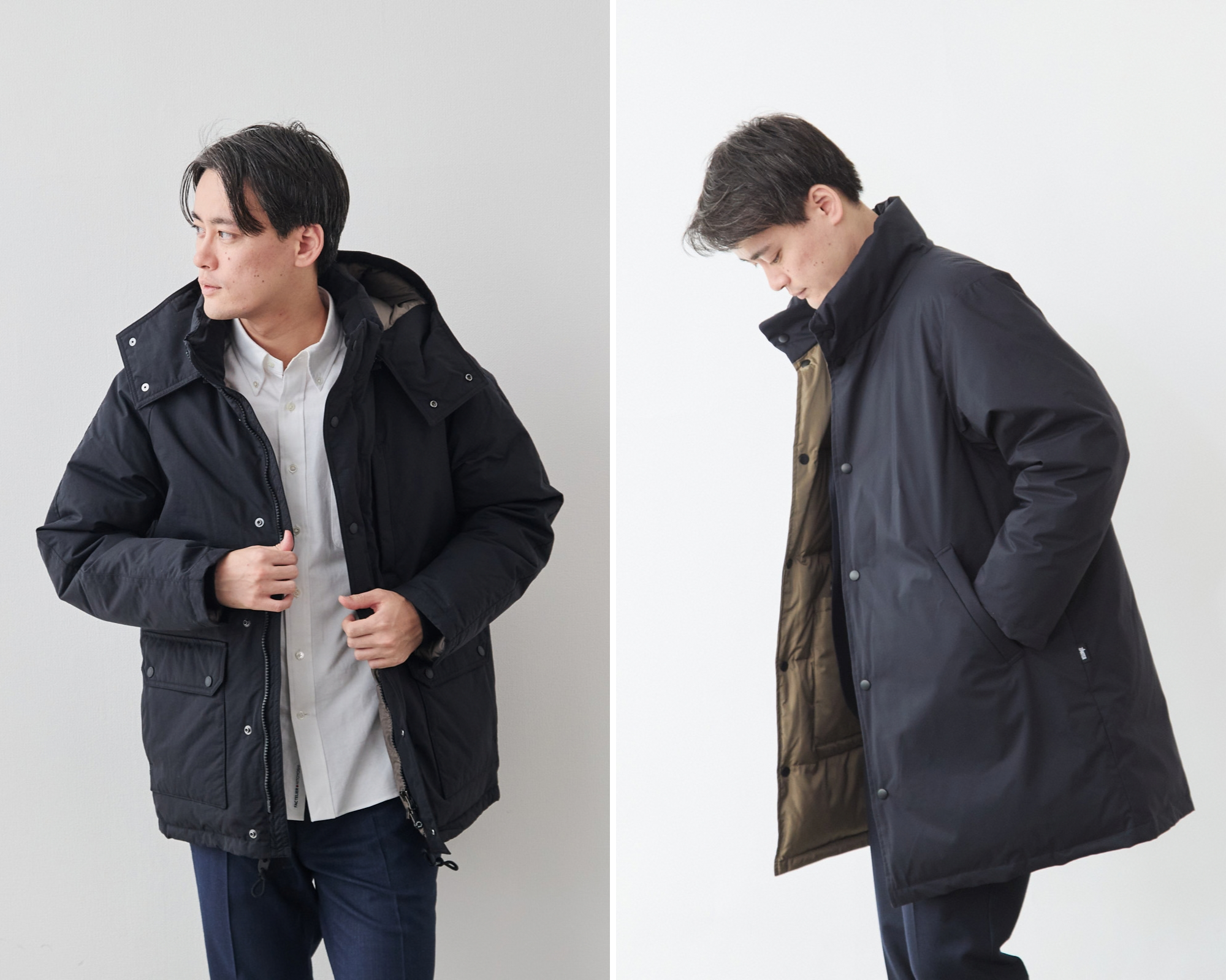 【新品・未開封未使用】サイズダウン　パーフェクトゲル 今年も少量入荷】都会派ダウン2種!南極かリバーシブルか | Factelier