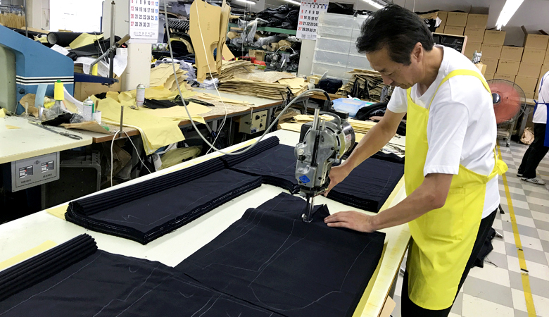 機能、素材の両面で高い品質を追求