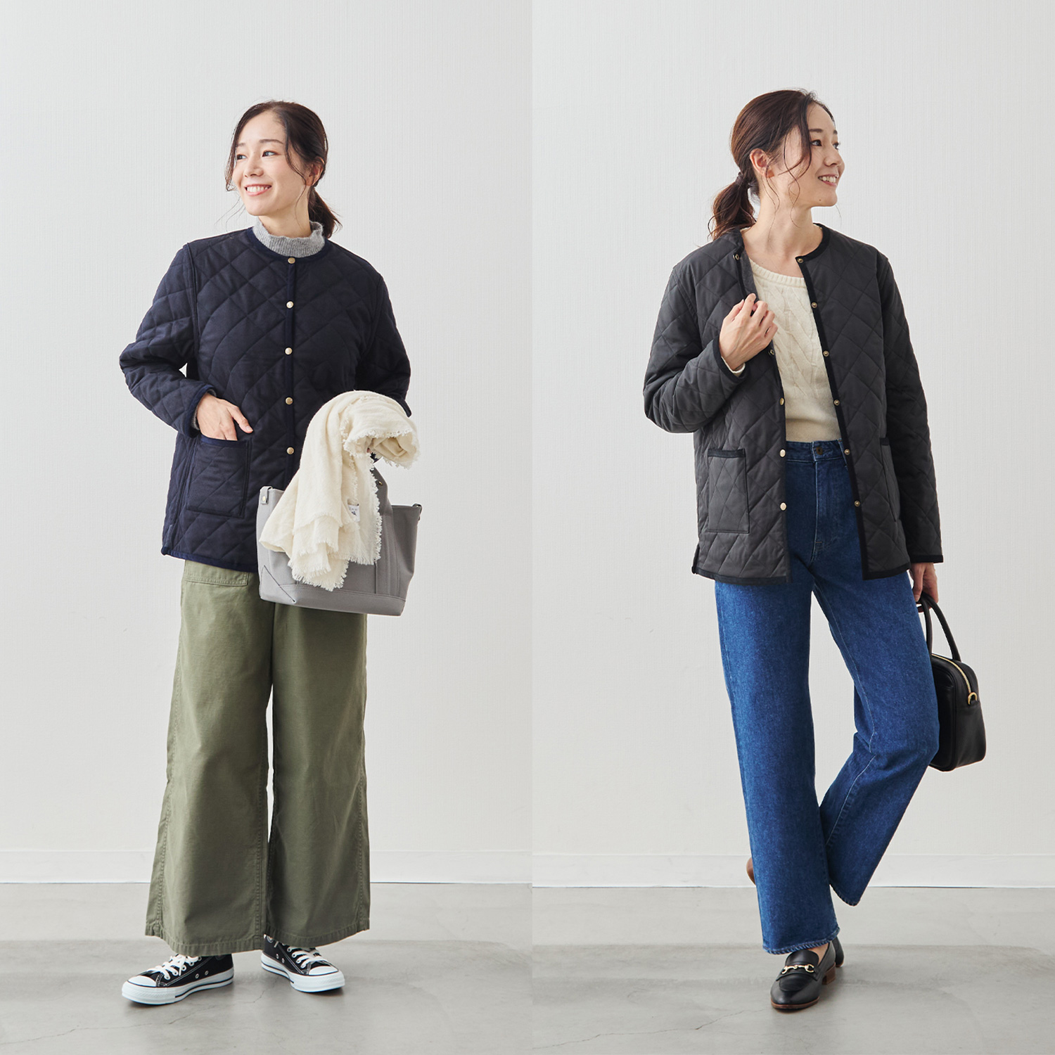 クリスマス小物とセットです。☆美品☆MooRERのコート(リバーシブル) 23区｜【滝沢眞規子さん着用/Oggi掲載】MANTECOPure リバーコート