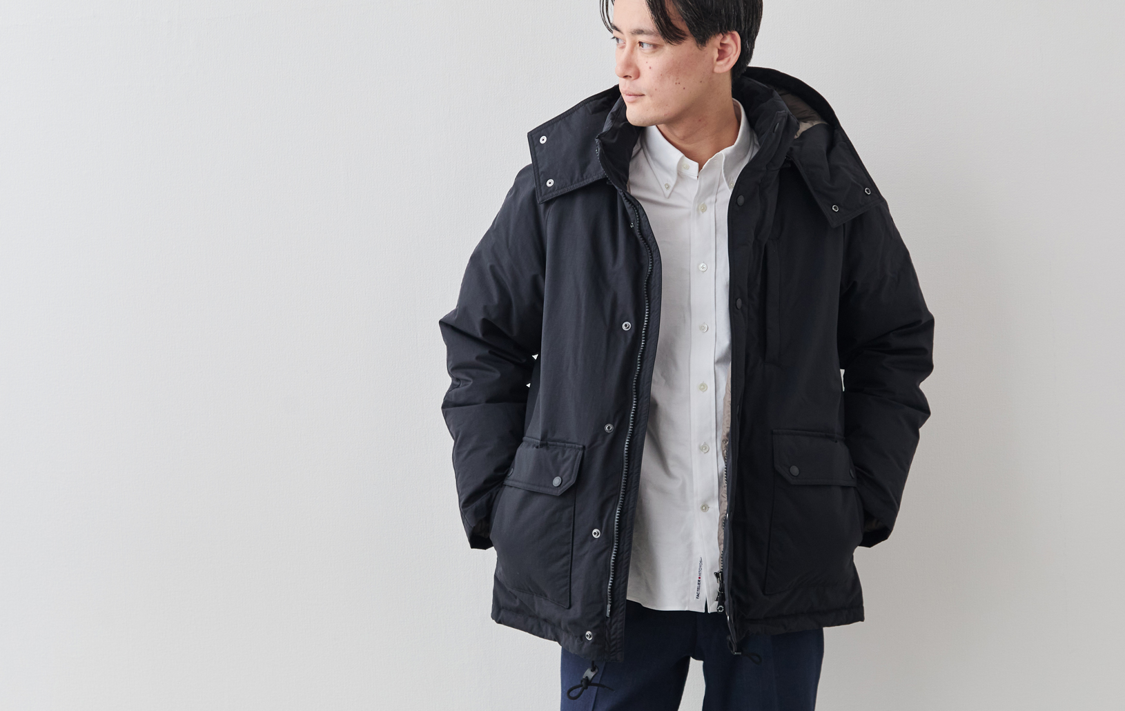 ※さくらんぼさま専用　サイズダウン　レボリューション　美容　波動 南極観測隊のナイロンダウン/アーバンモデル/ブラック | Factelier