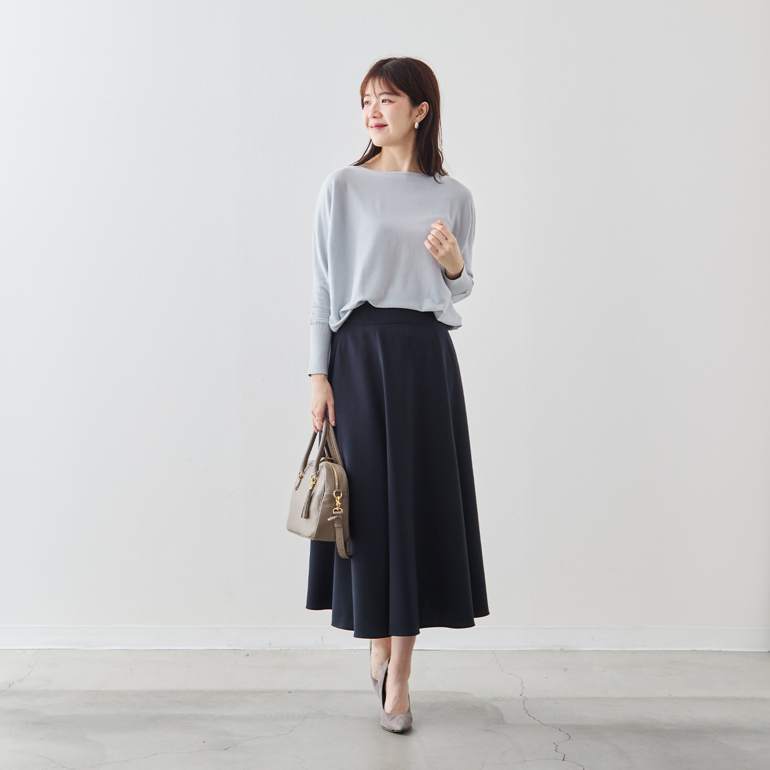 新商品】上品に体型カバーを叶える“フレアスカート”新登場 | Factelier