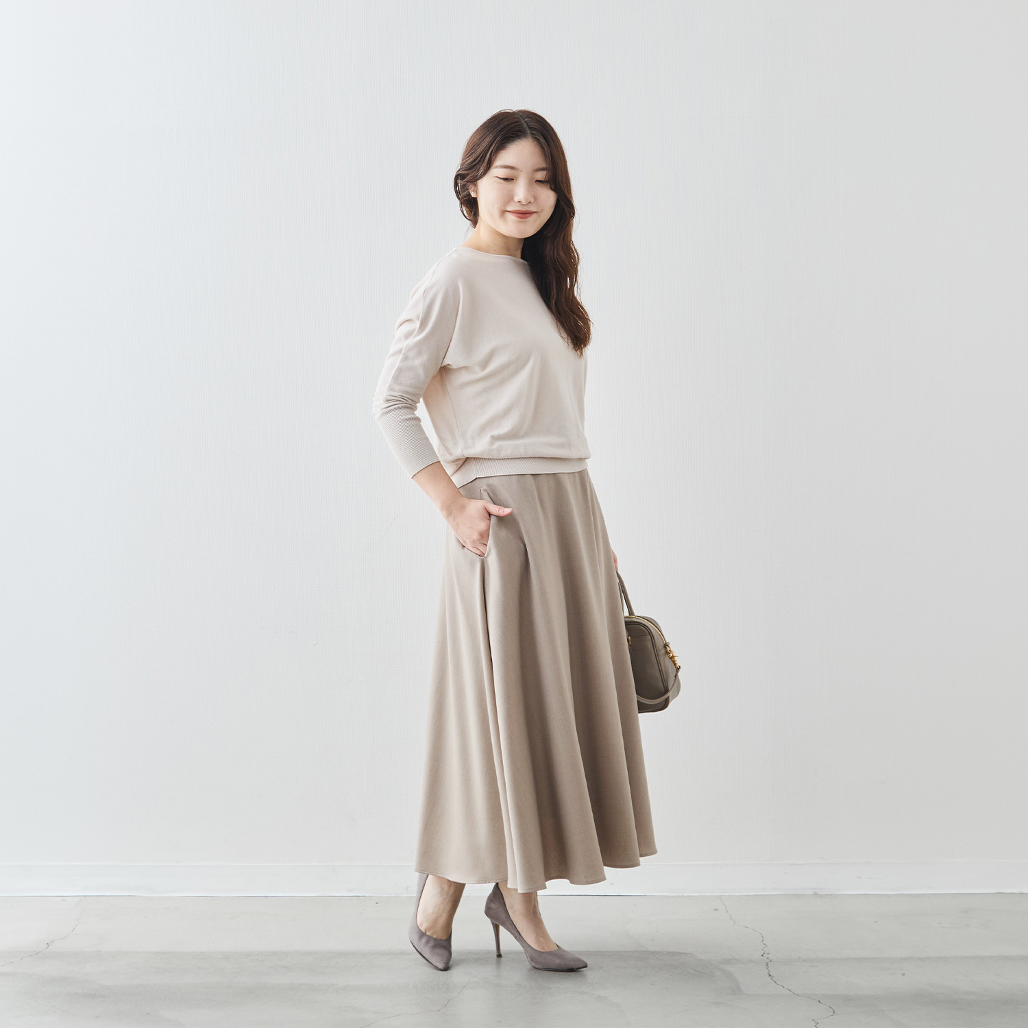 新商品】上品に体型カバーを叶える“フレアスカート”新登場 | Factelier
