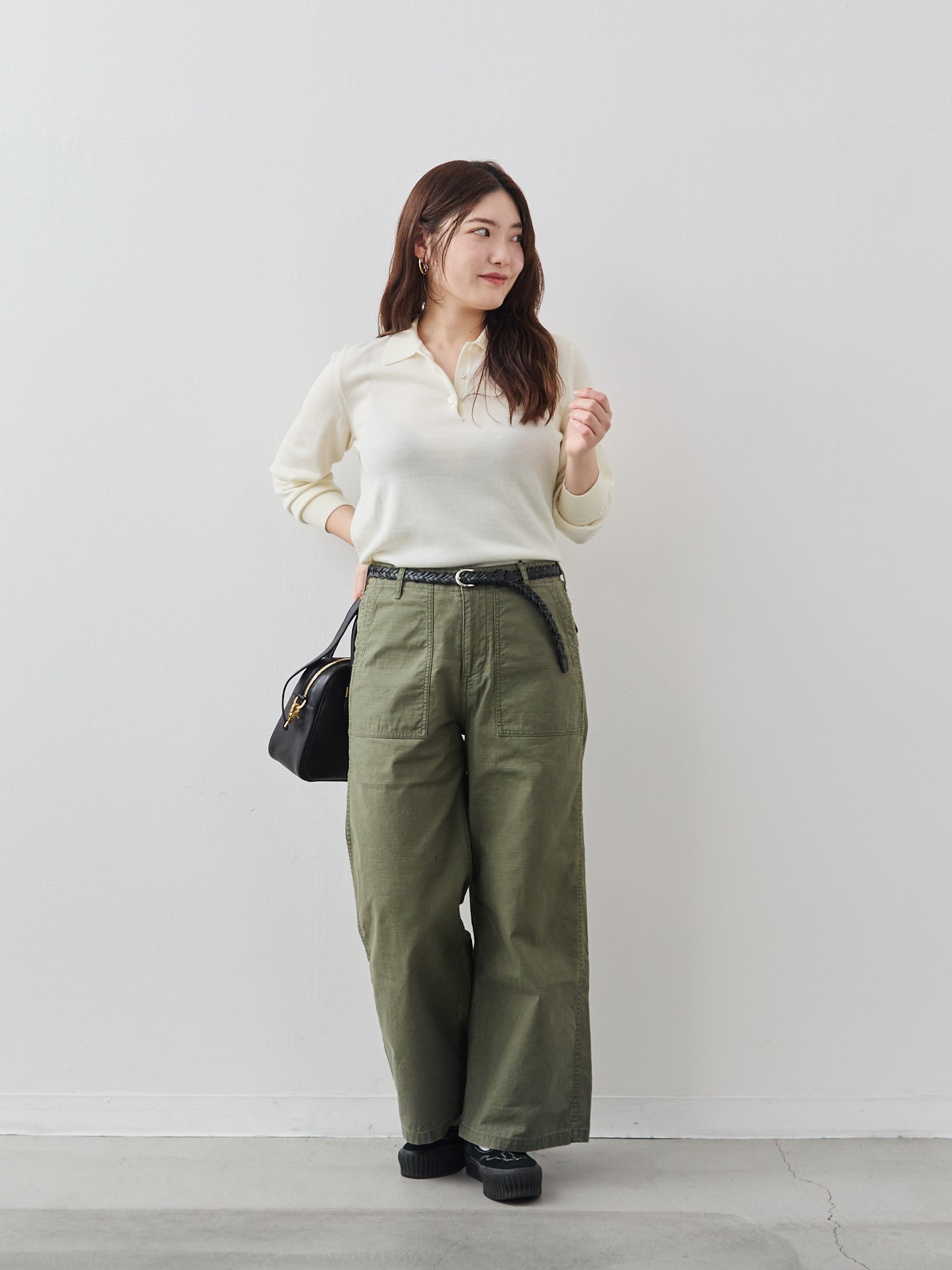 モデル 164cm サイズ L-LL