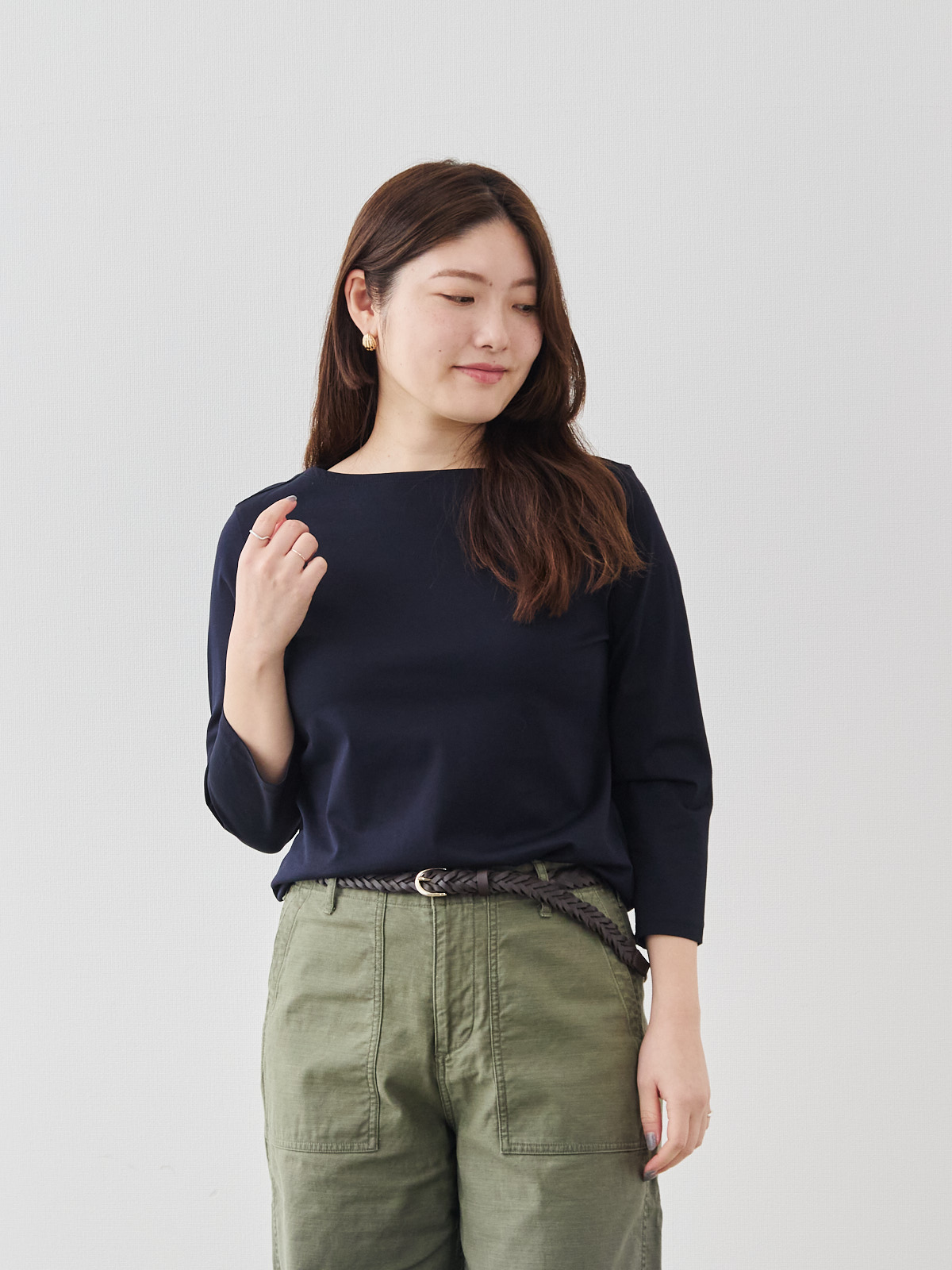 モデル 164cm サイズ L-LL