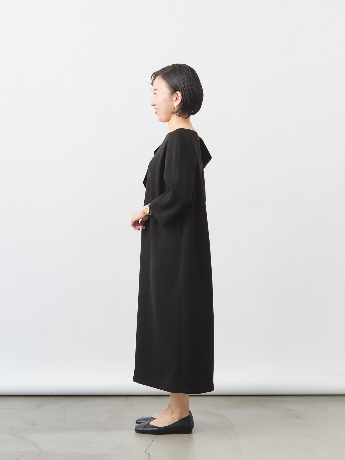 エターナルブラックドレス/ブラック モデル 150cm サイズ フリー