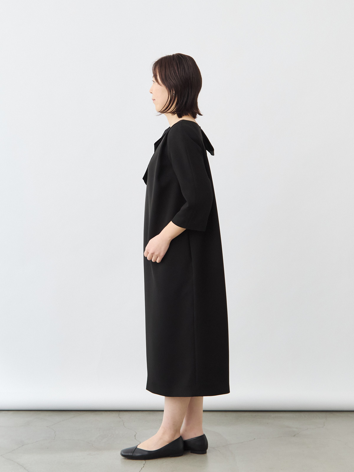 エターナルブラックドレス/ブラック モデル 156cm サイズ フリー