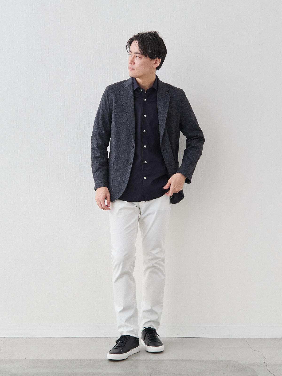 モデル 181cm 71kg サイズ L