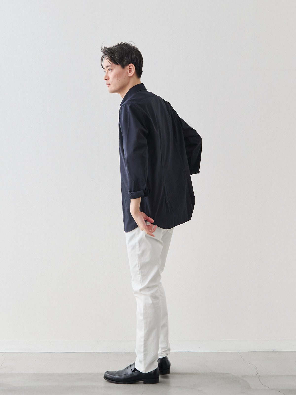 モデル 181cm 71kg サイズ L