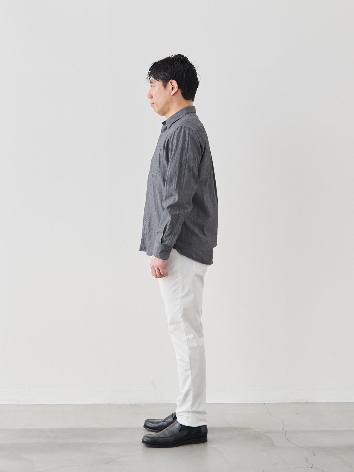 モデル 171cm 70kg サイズ L