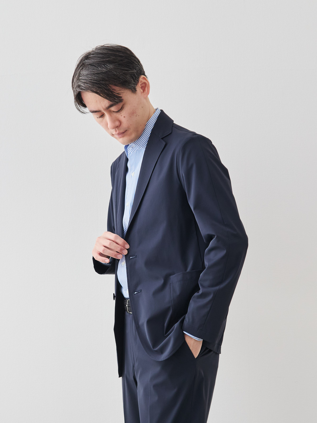 モデル 181cm 71kg サイズ L