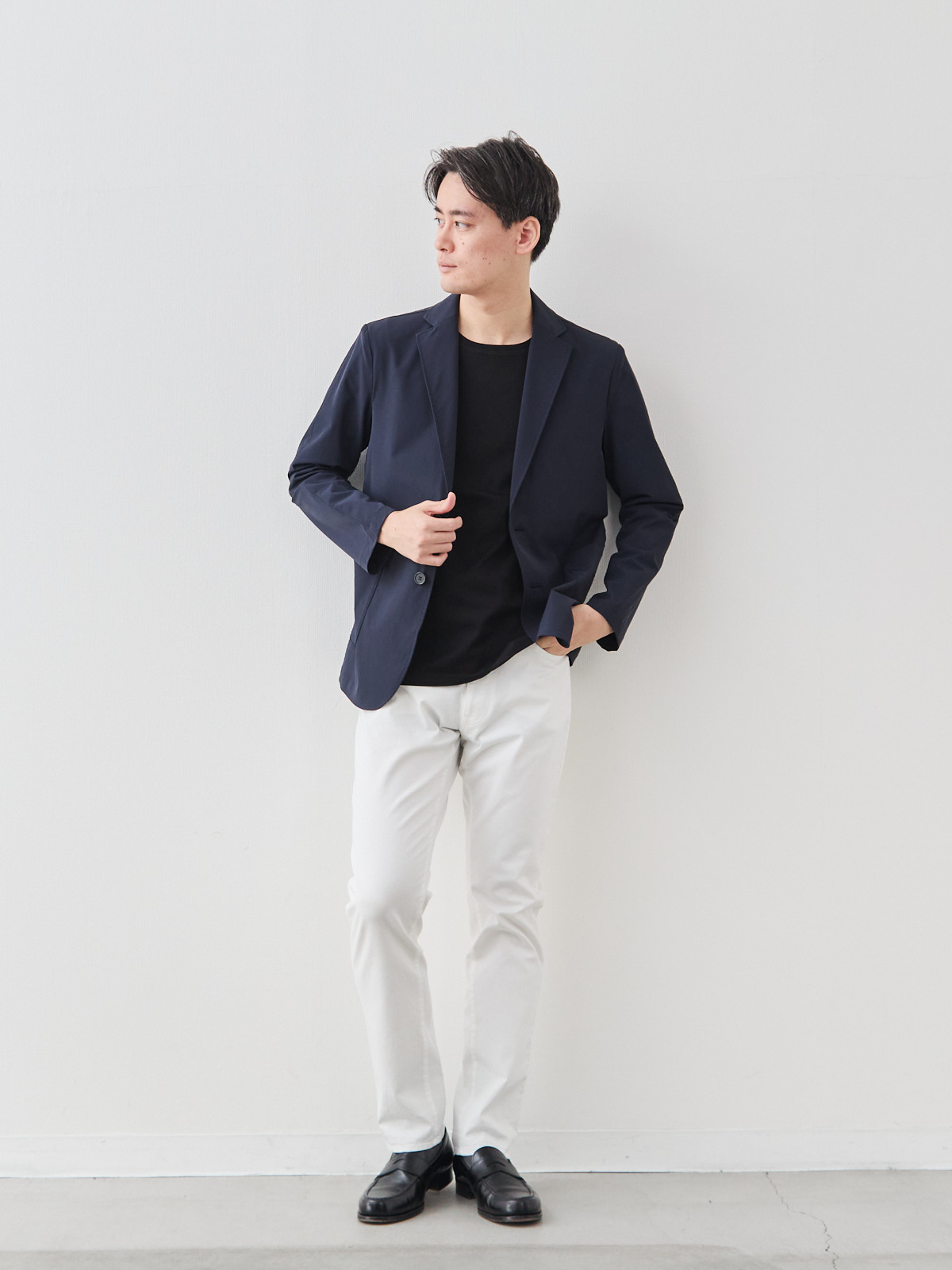 モデル 181cm 71kg サイズ L