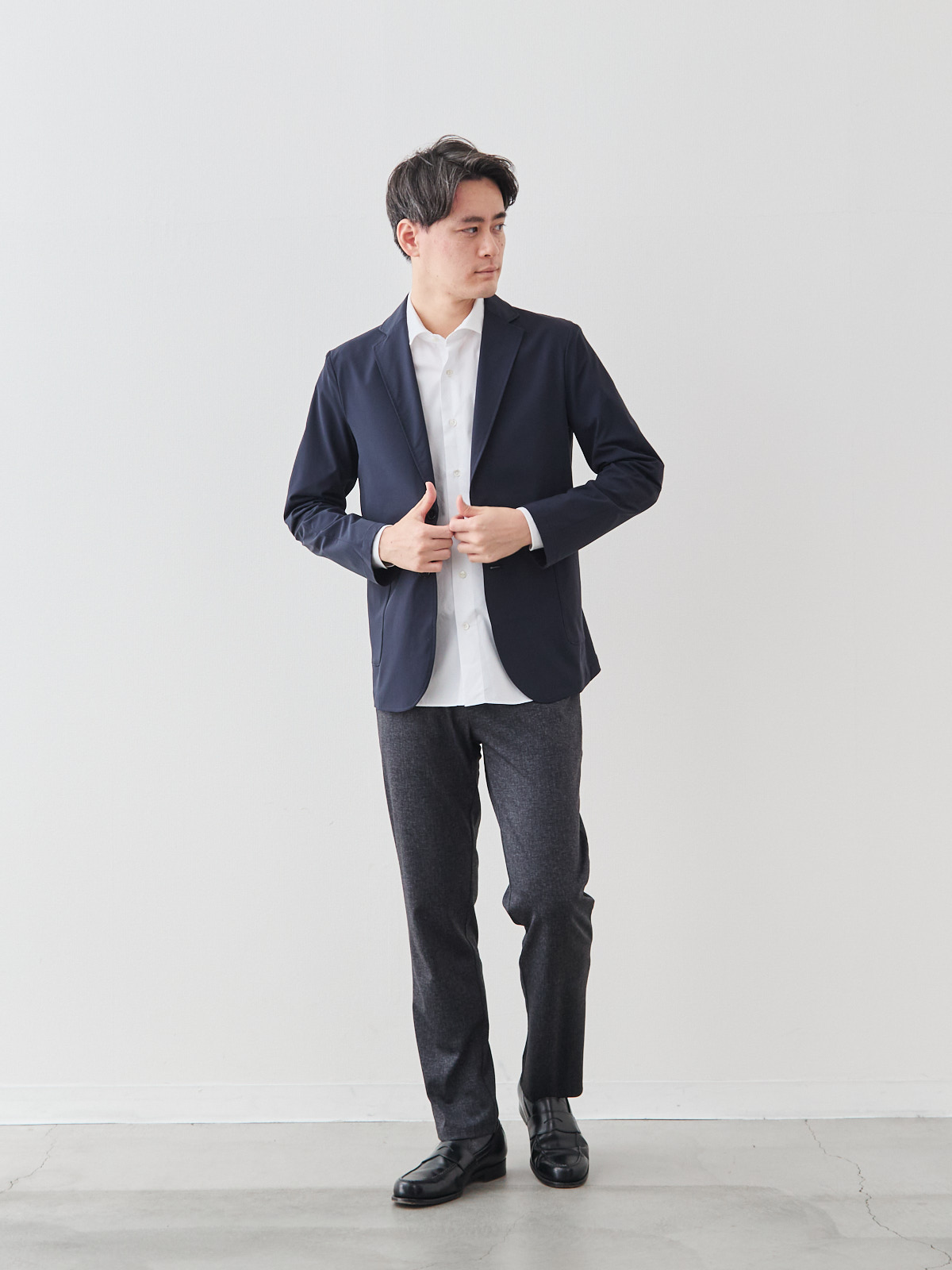 モデル 181cm 71kg サイズ L