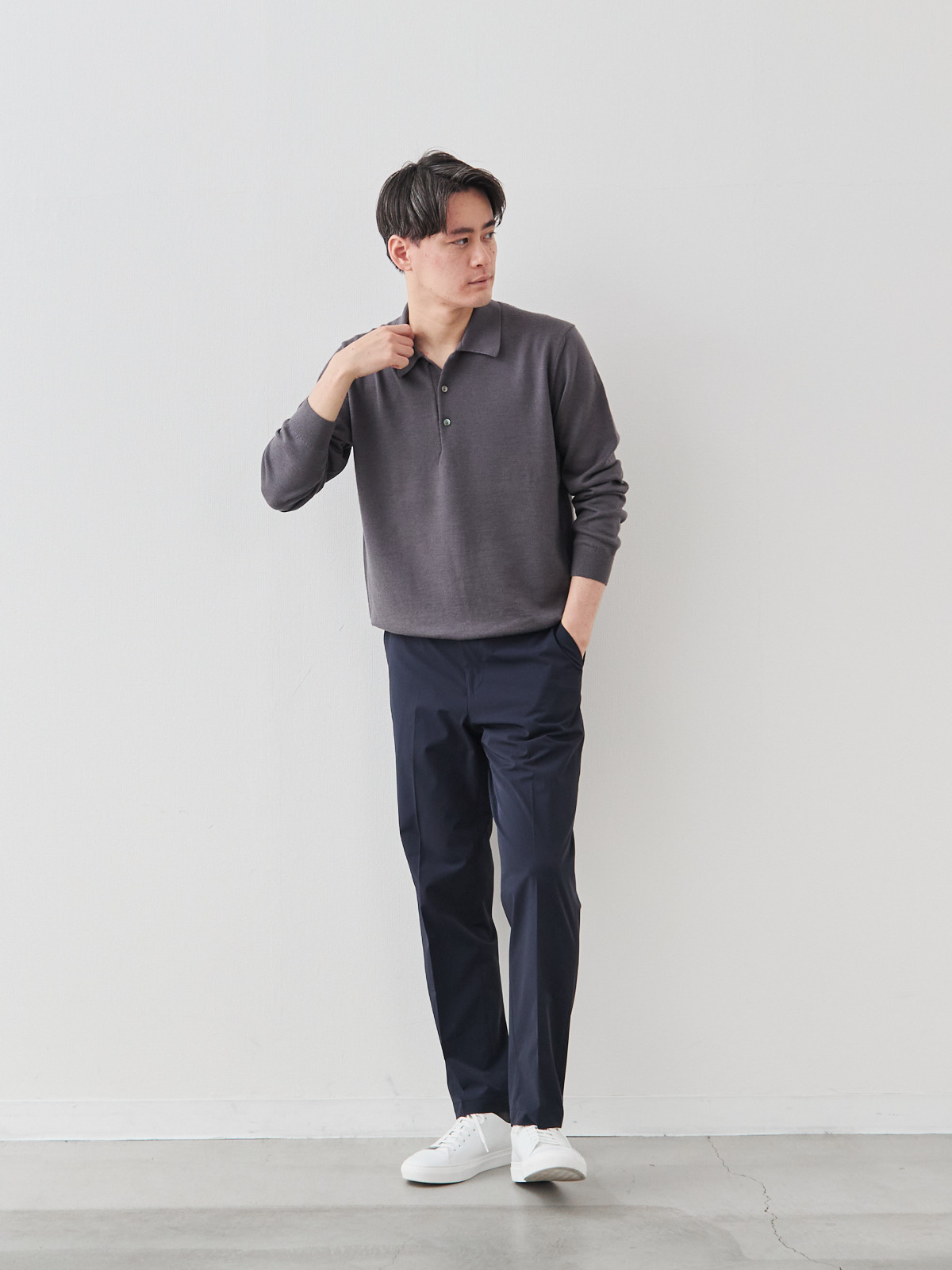 モデル 181cm 71kg サイズ L