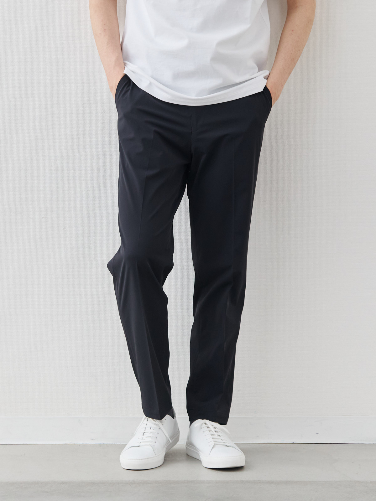 ULTRA EASY トラベルパンツ/撥水&ウォッシャブル/ブラック