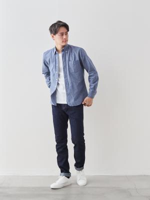 モデル 181cm 71kg サイズ L