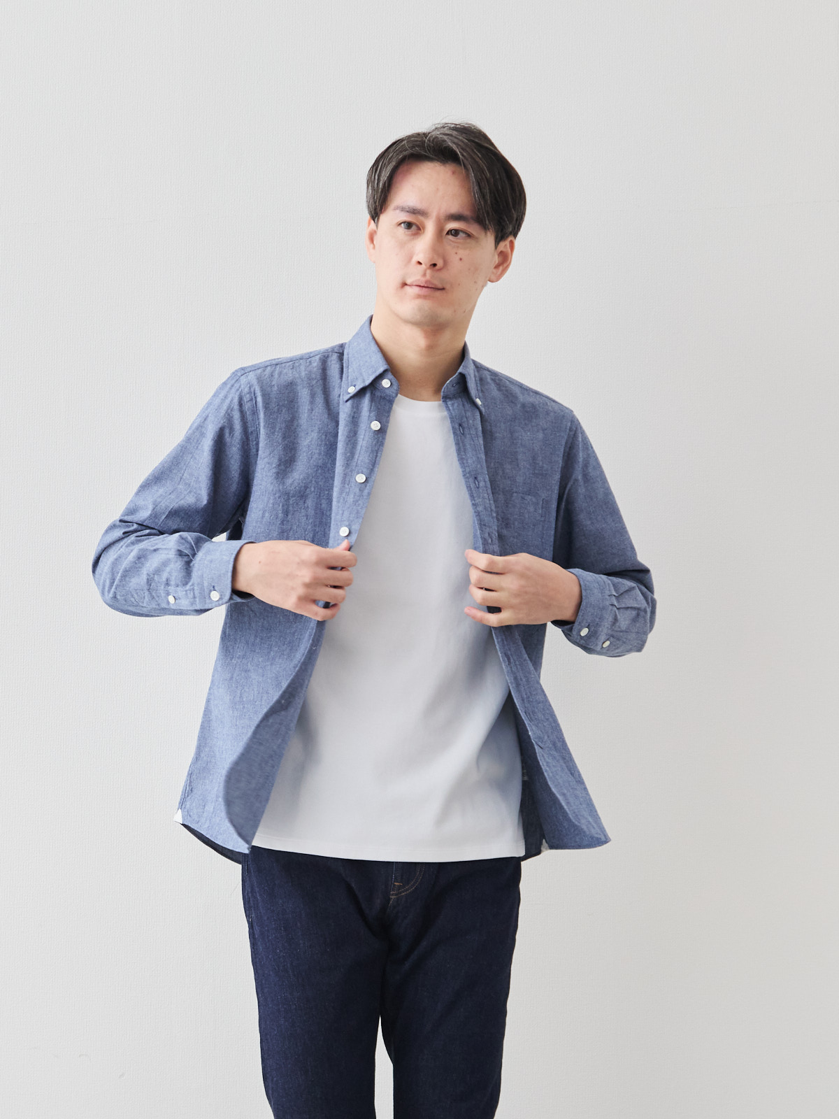 モデル 181cm 71kg サイズ L