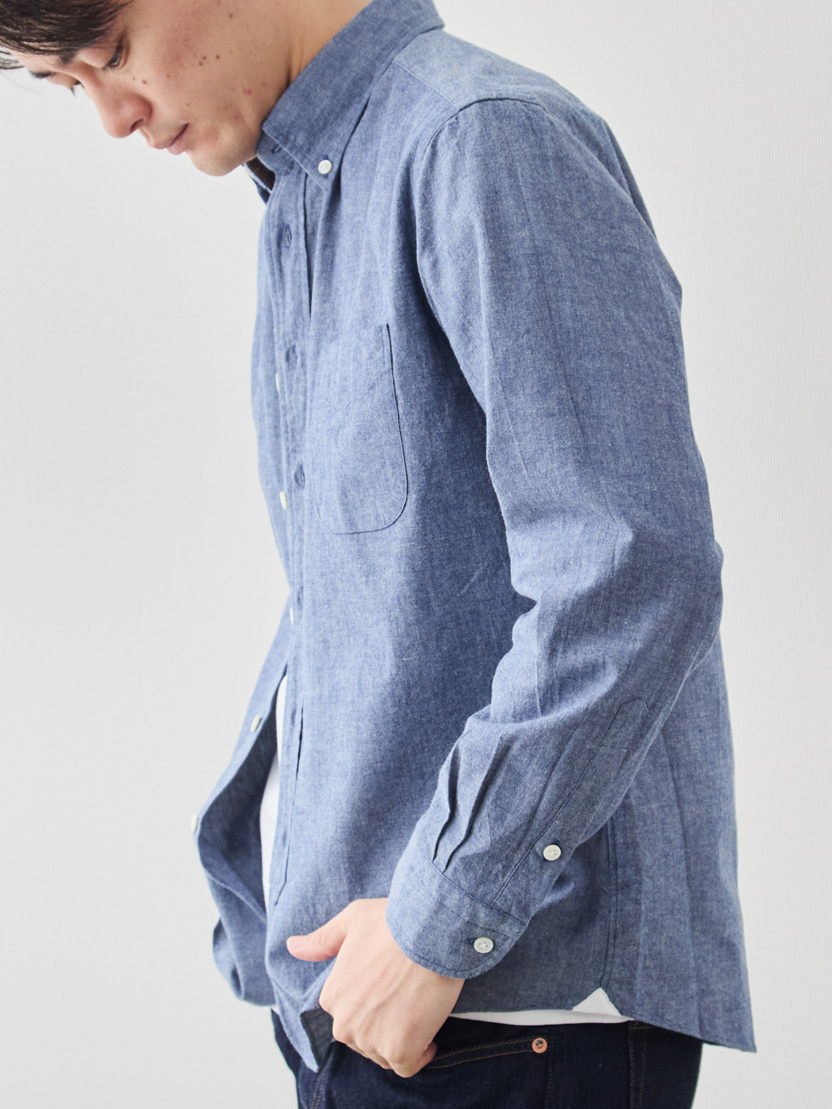 モデル 181cm 71kg サイズ L