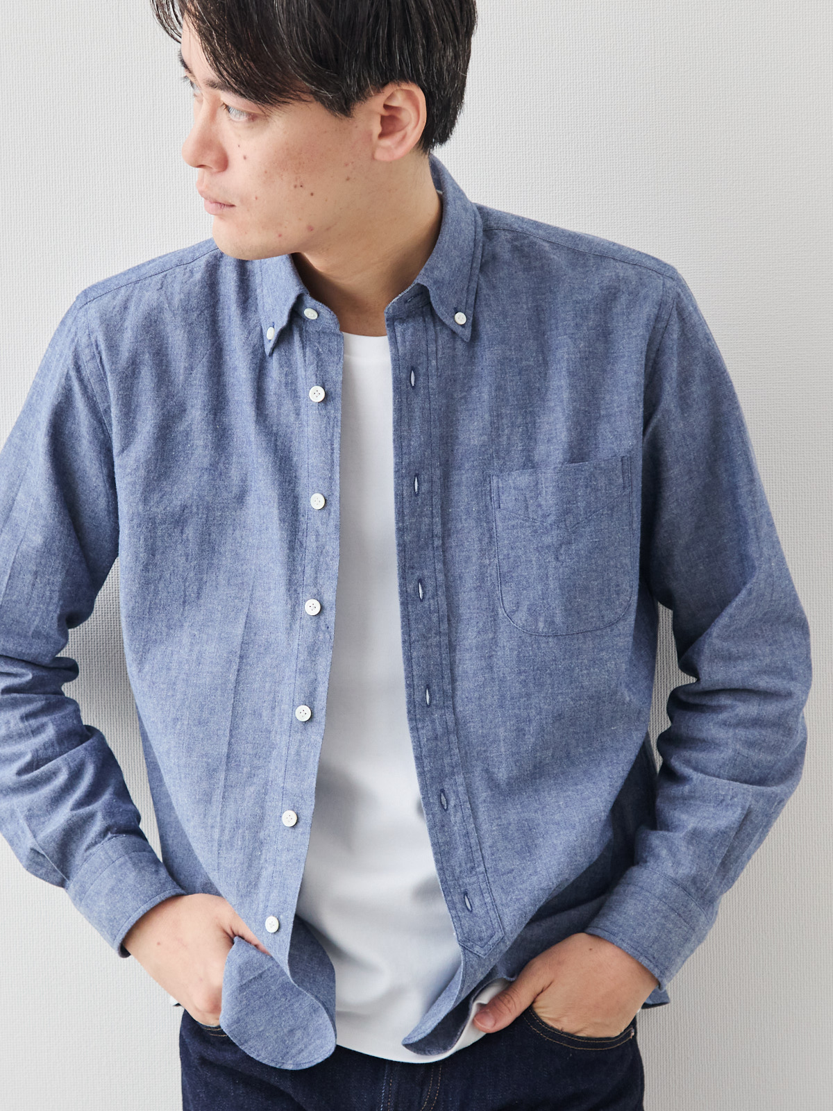 モデル 181cm 71kg サイズ L