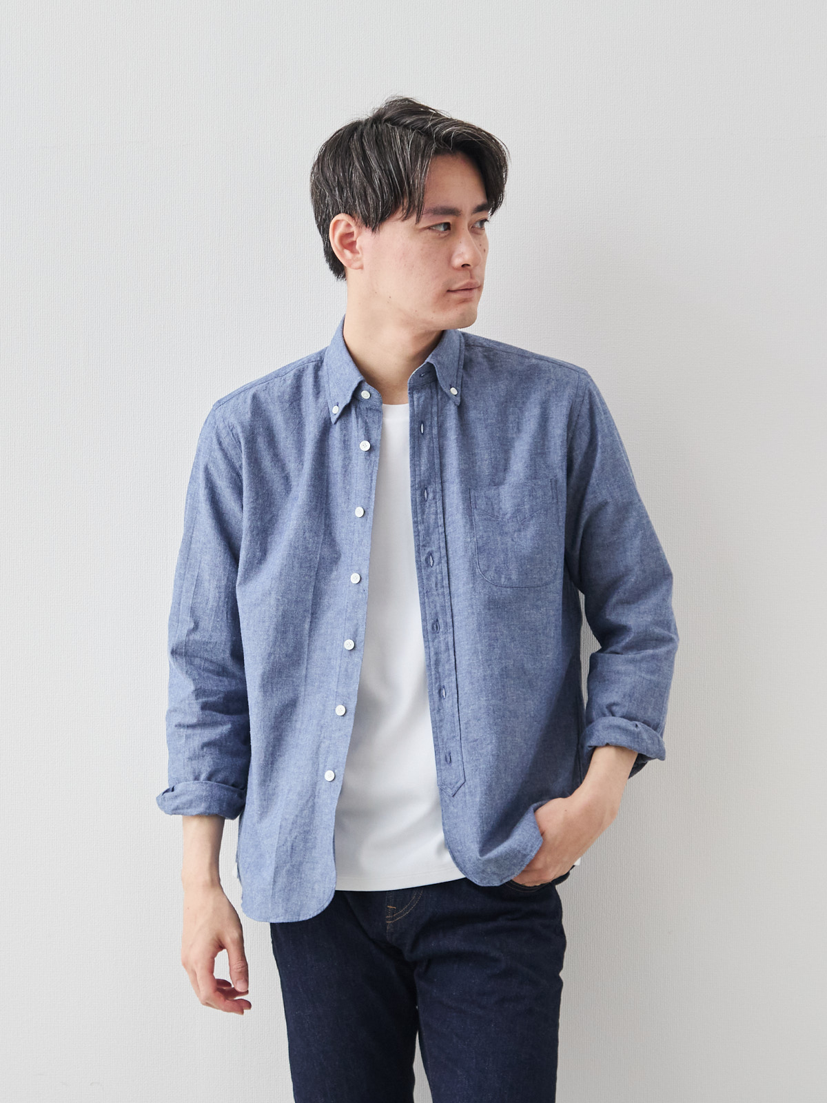 モデル 181cm 71kg サイズ L