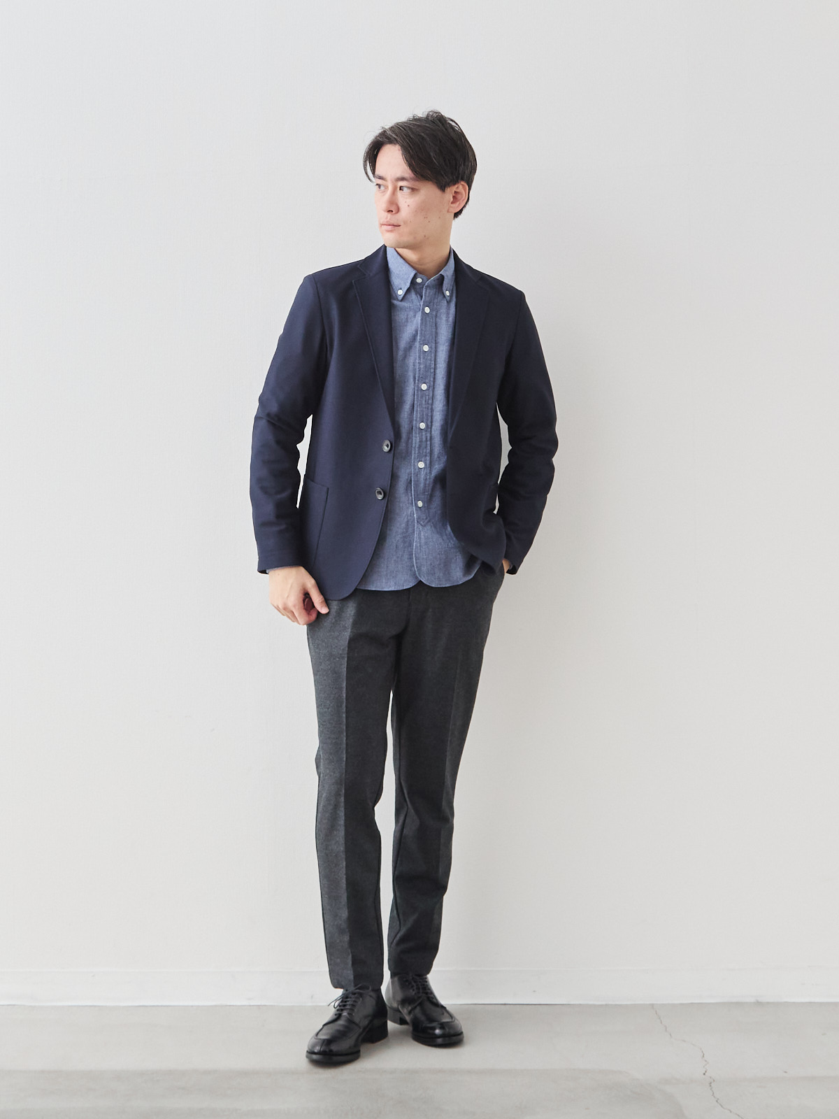 モデル 181cm 71kg サイズ L