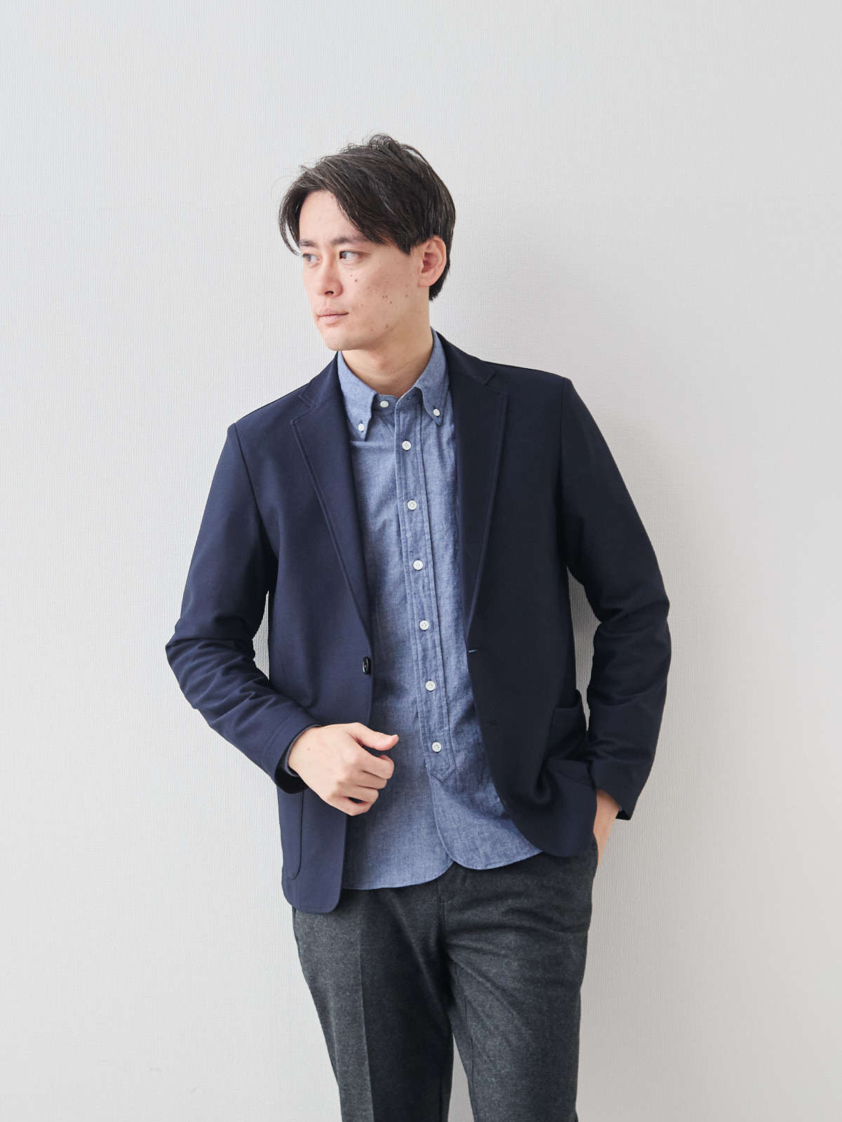 モデル 181cm 71kg サイズ L