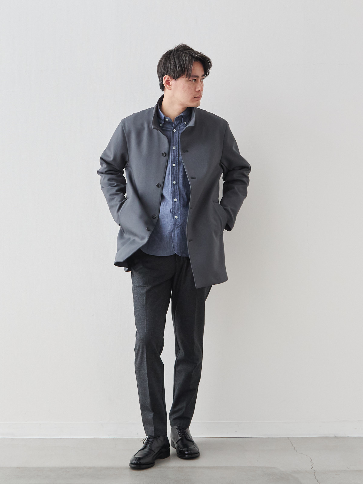 モデル 181cm 71kg サイズ L