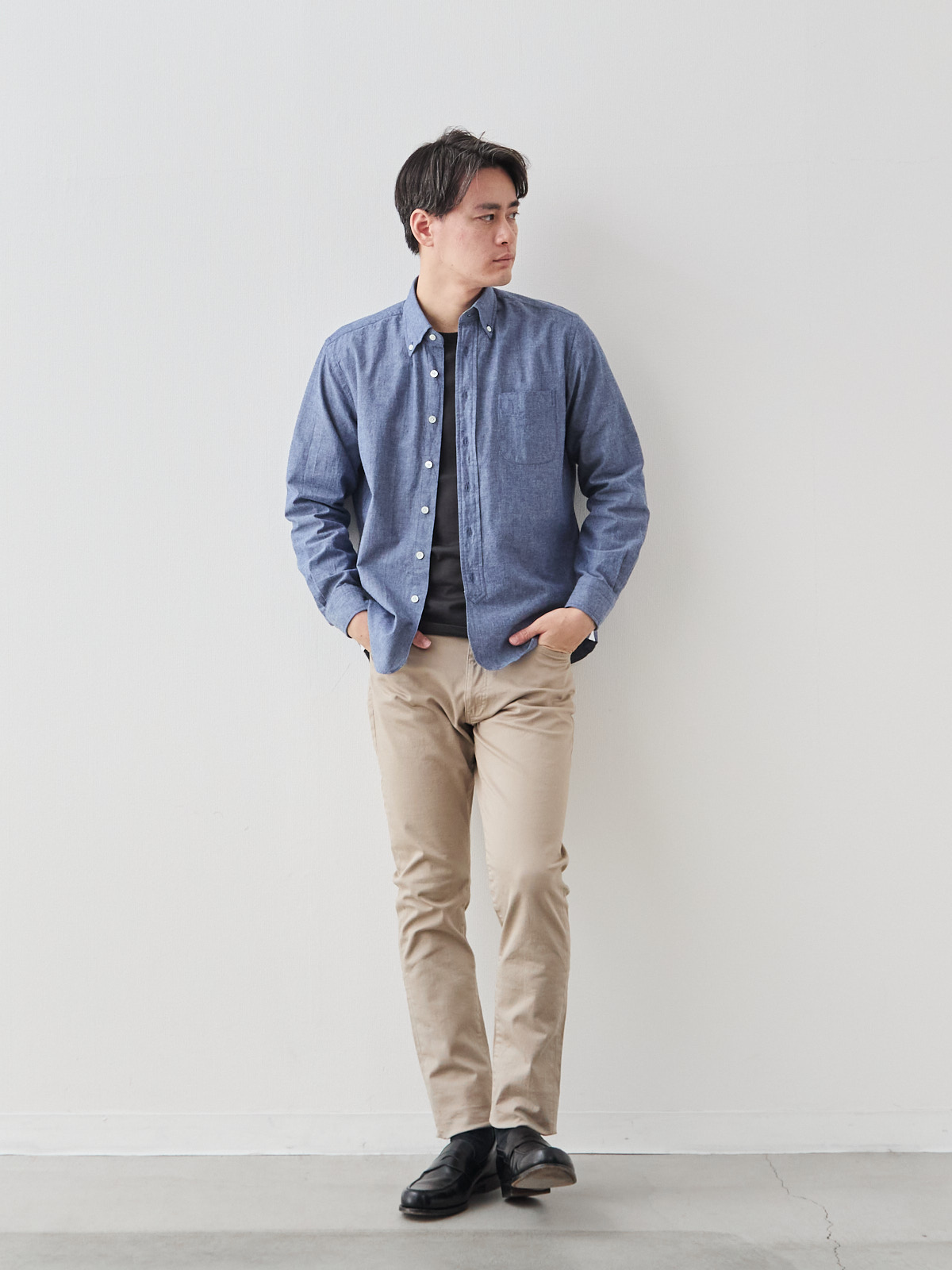 モデル 181cm 71kg サイズ L