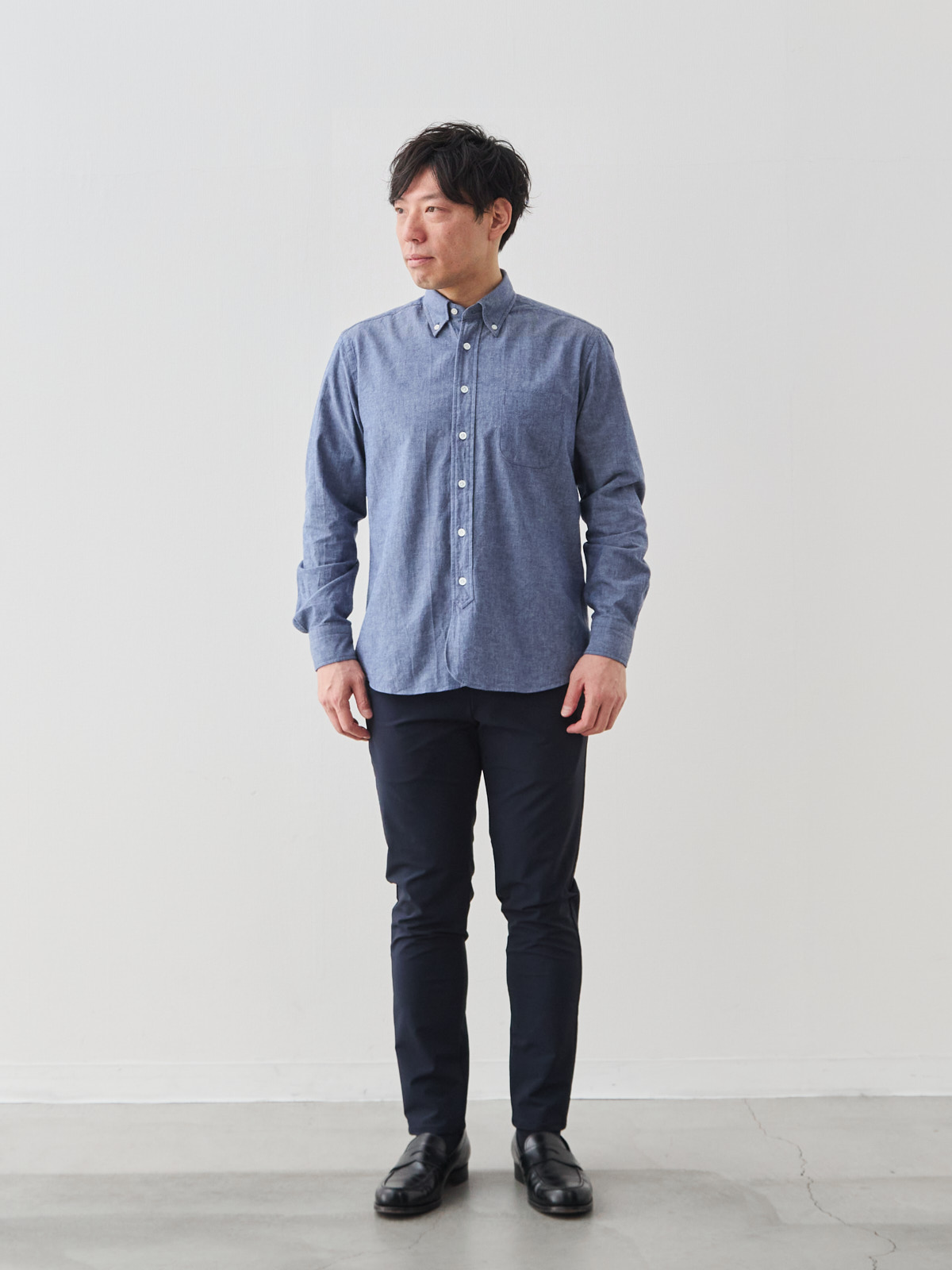 モデル 171cm 70kg サイズ L