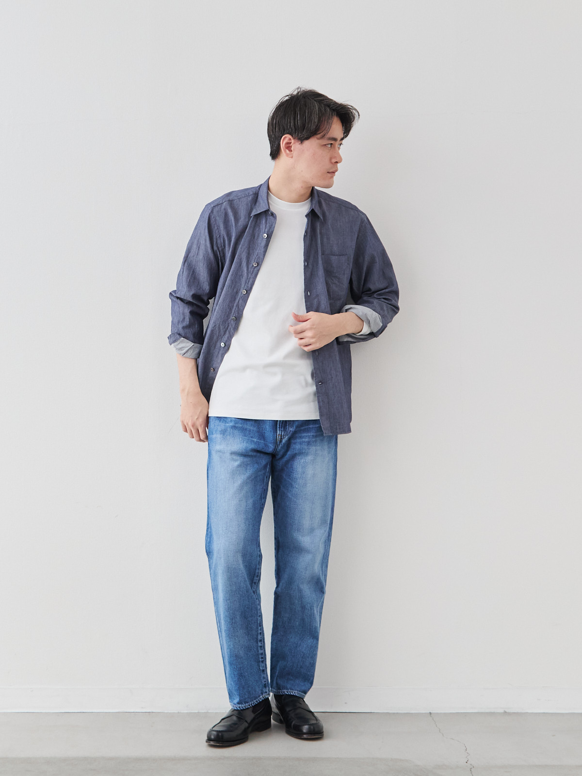 モデル 181cm 71kg サイズ L