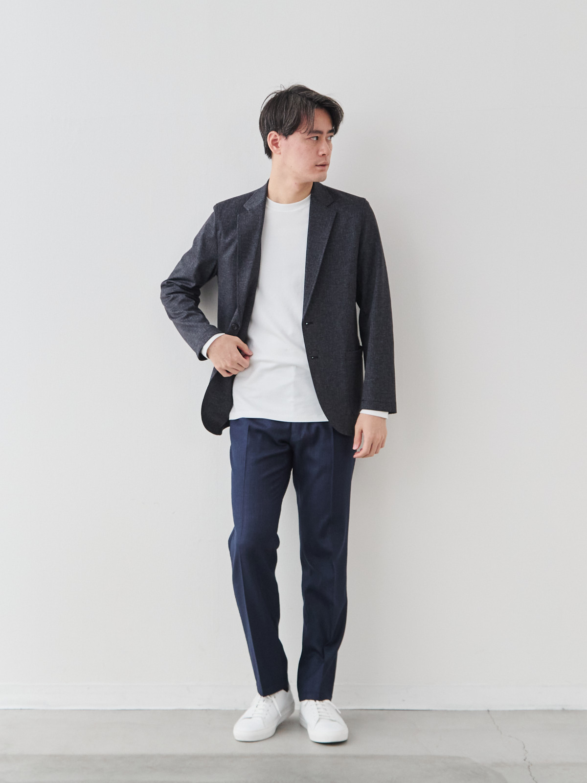 モデル 181cm 71kg サイズ L