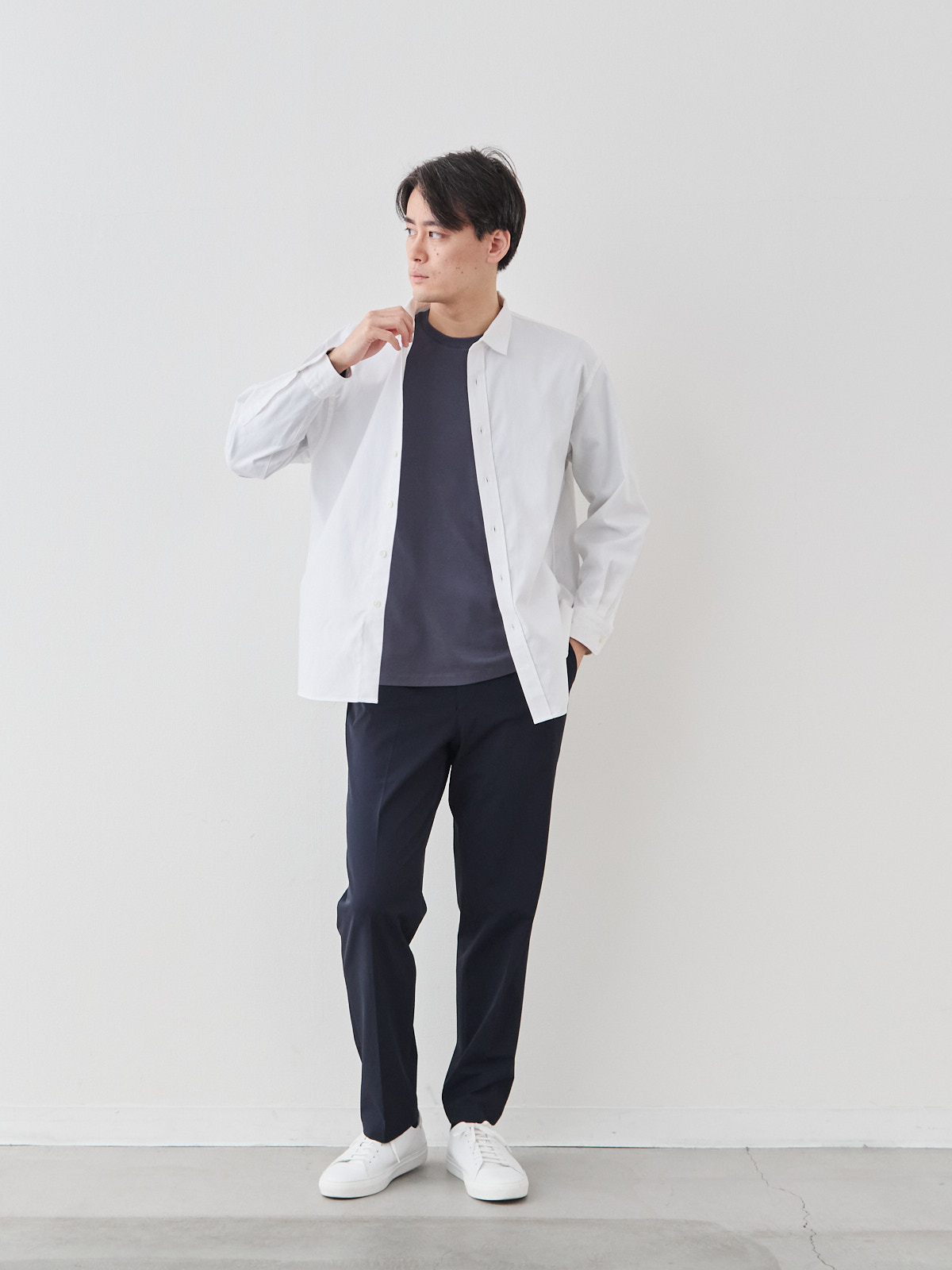 モデル 181cm 71kg サイズ L