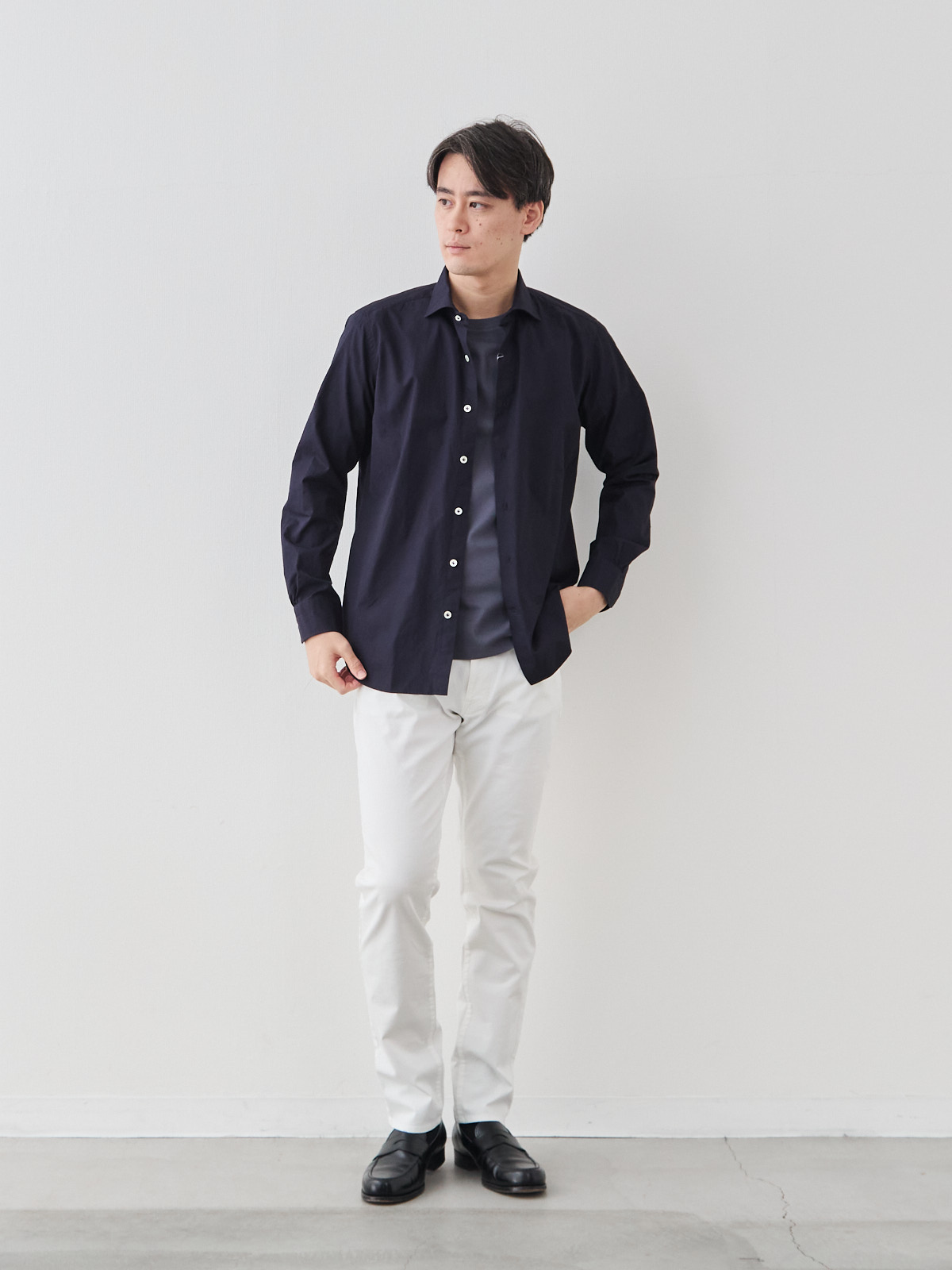 モデル 181cm 71kg サイズ L