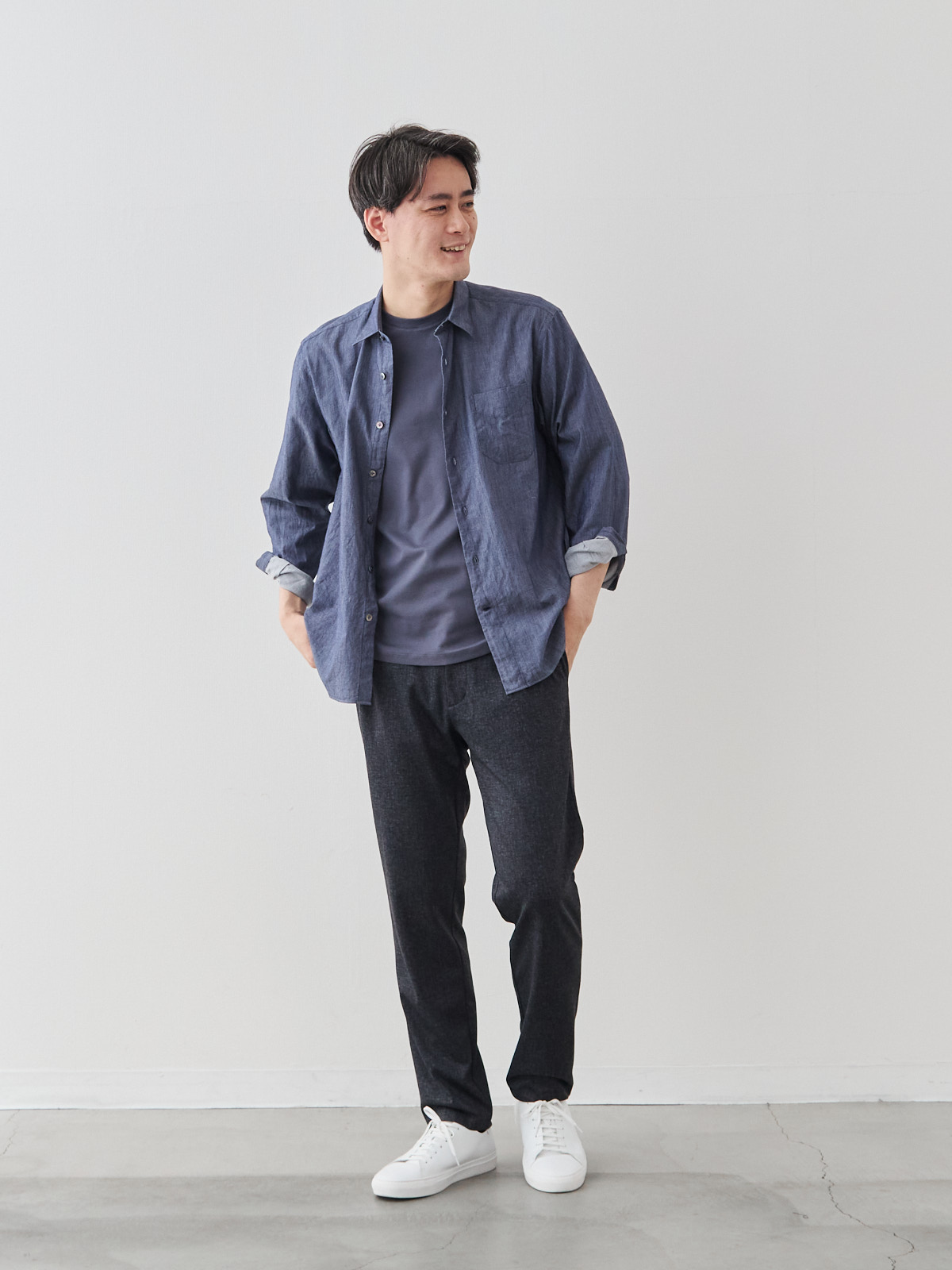 モデル 181cm 71kg サイズ L