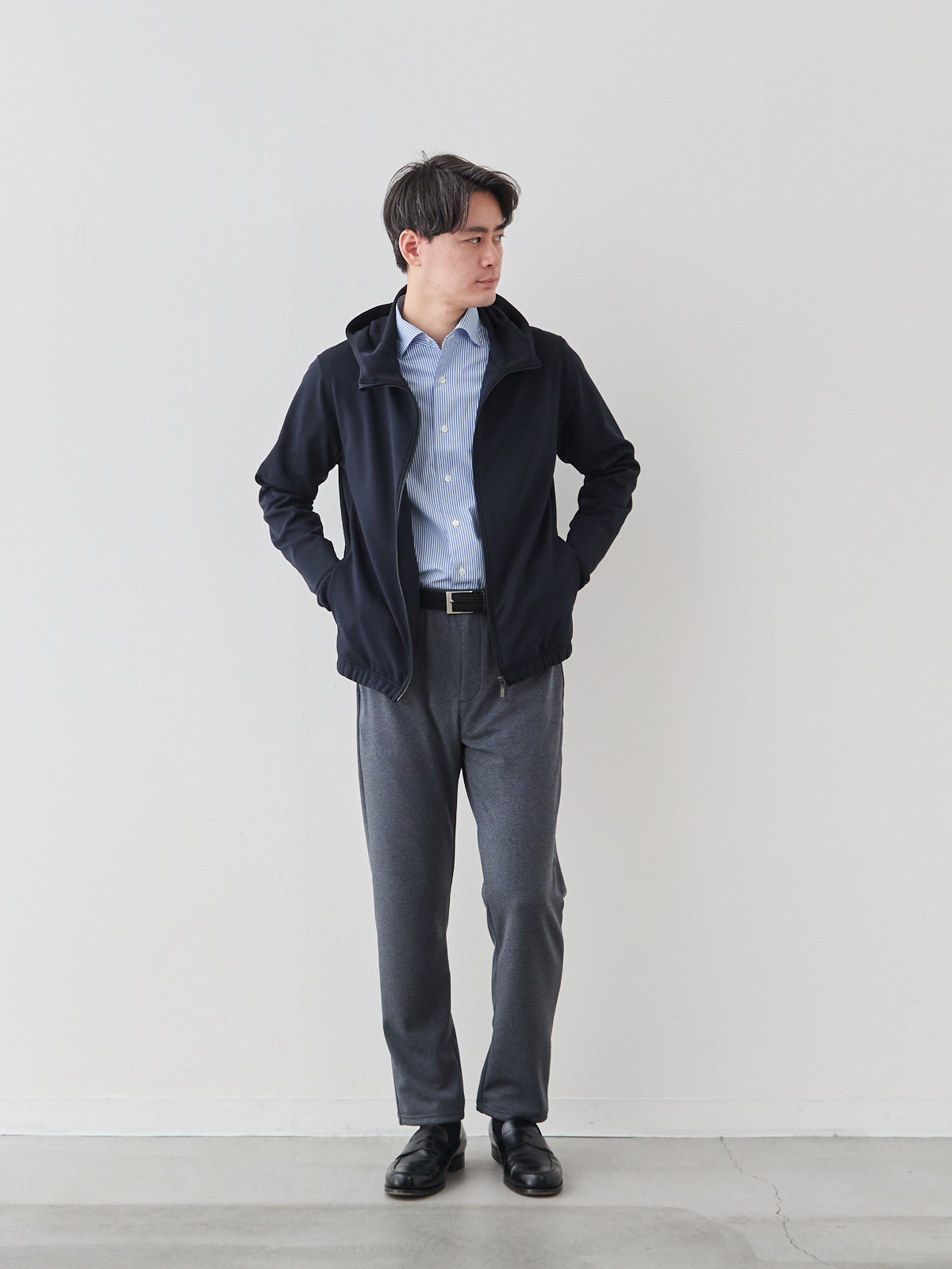 モデル 181cm 71kg サイズ L