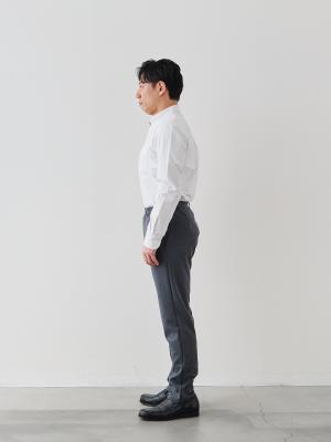 モデル 171cm 70kg ウエスト85cm サイズ L