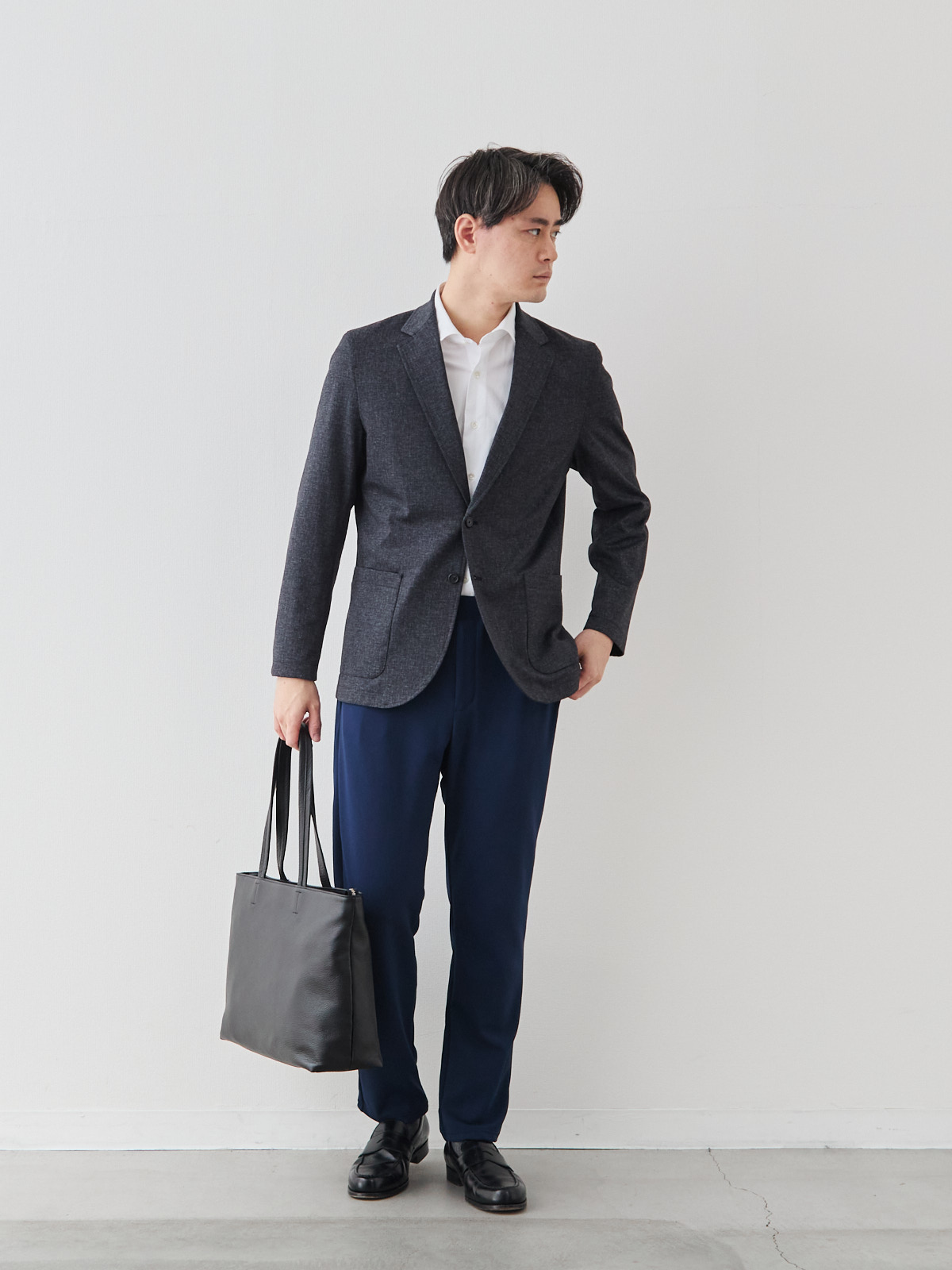 モデル 181cm 71kg サイズ L