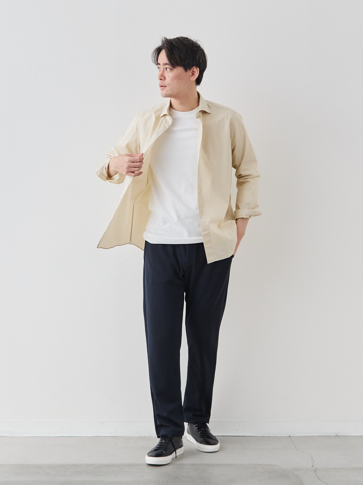 モデル 181cm 71kg サイズ L